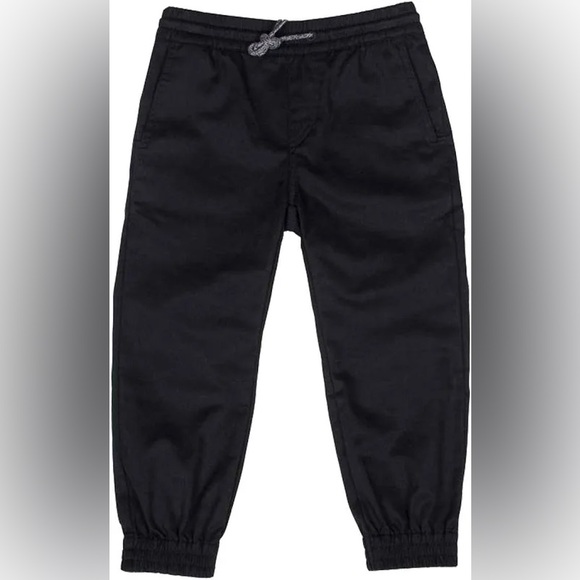 Volcom Black Kids Sweatpants - Picture 1 of 2